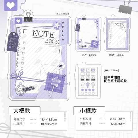 ［推し活グッズ］アクリルフレーム【L9L3J9】