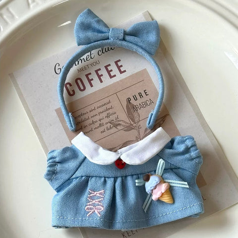 ［ぬい服］10cm 無属性 ぬいぐるみ用 お洋服【冰激凌】