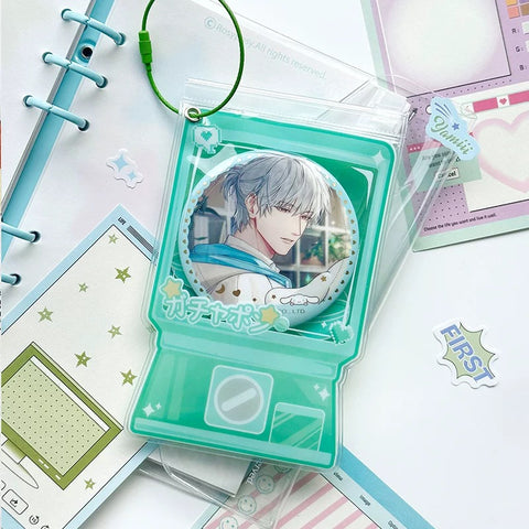 ［推し活グッズ］pvc 缶バッジカバー【VVB0T1】