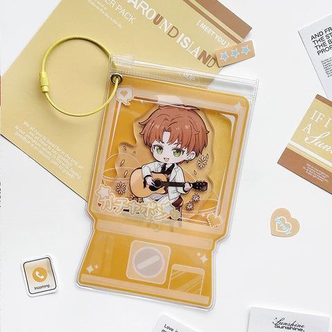 ［推し活グッズ］pvc 缶バッジカバー【VVB0T1】