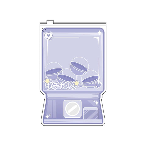 ［推し活グッズ］pvc 缶バッジカバー【VVB0T1】