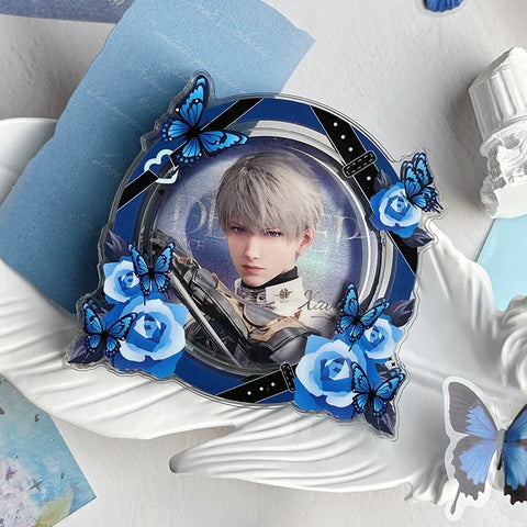 ［推し活グッズ］缶バッジアクリルフレーム 58～65mm【G340S3】