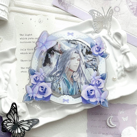 ［推し活グッズ］缶バッジアクリルフレーム 58～65mm【G340S3】