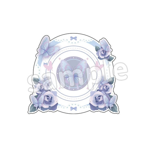 ［推し活グッズ］缶バッジアクリルフレーム 58～65mm【G340S3】