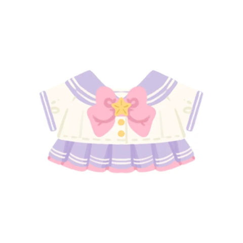 ［ぬい服］10cm 無属性 ぬいぐるみ用 お洋服【水手服】