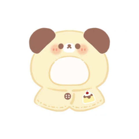 ［ぬい服］10cm 無属性 ぬいぐるみ用 お洋服【雨衣】