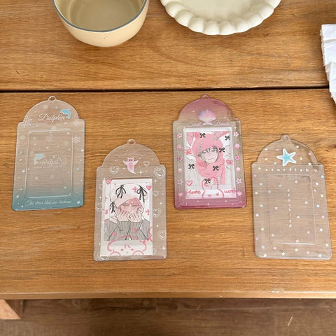 ［推し活グッズ］PVC トレーディングカード用ホルダー【W1C4P9】