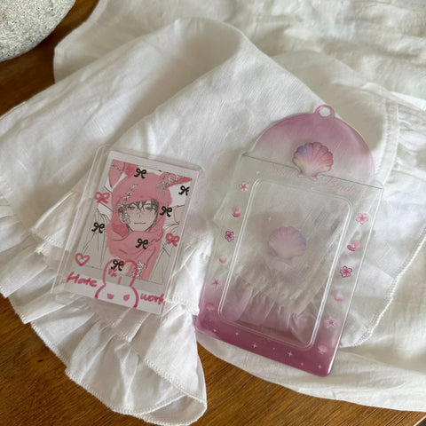 ［推し活グッズ］PVC トレーディングカード用ホルダー【W1C4P9】