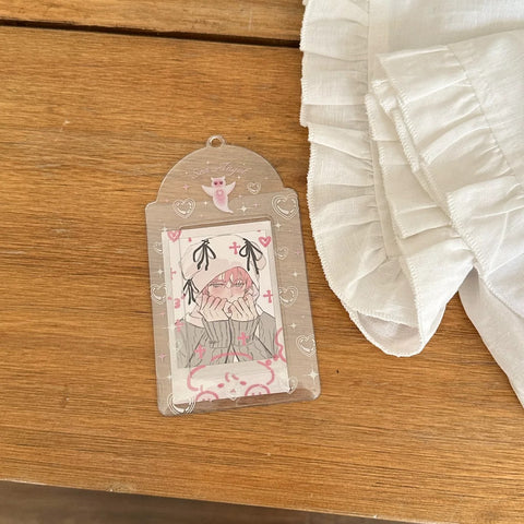 ［推し活グッズ］PVC トレーディングカード用ホルダー【W1C4P9】