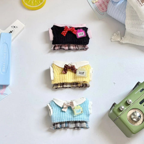 ［ぬい服］10cm 無属性 ぬいぐるみ用 お洋服【学院风】