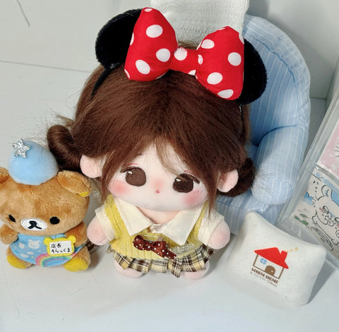 ［ぬい服］10cm 無属性 ぬいぐるみ用 お洋服【学院风】