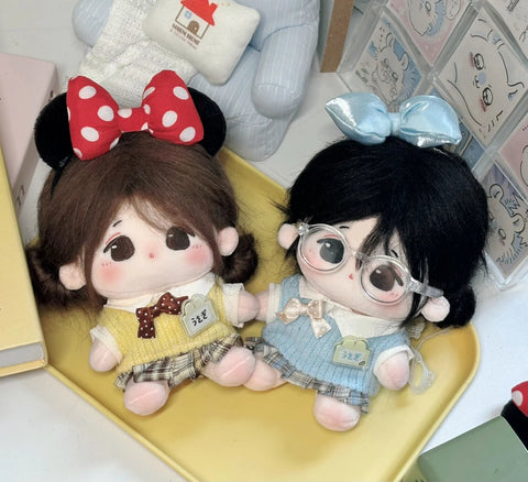 ［ぬい服］10cm 無属性 ぬいぐるみ用 お洋服【学院风】