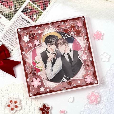 ［推し活グッズ］コースター用 アクリルフレーム【K6I2F2】