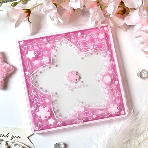 ［推し活グッズ］コースター用 アクリルフレーム【K6I2F2】