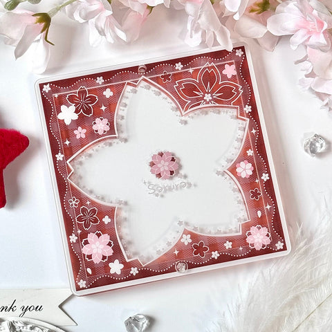 ［推し活グッズ］コースター用 アクリルフレーム【K6I2F2】