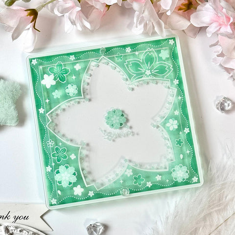 ［推し活グッズ］コースター用 アクリルフレーム【K6I2F2】