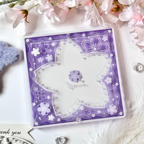 ［推し活グッズ］コースター用 アクリルフレーム【K6I2F2】