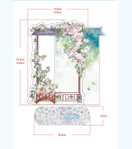 ［推し活グッズ］アクリル 背景 スタンド【C9W6GQ】