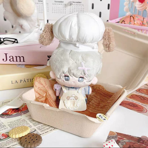 ［ぬい服］10cm 無属性 ぬいぐるみ用 お洋服【厨师】