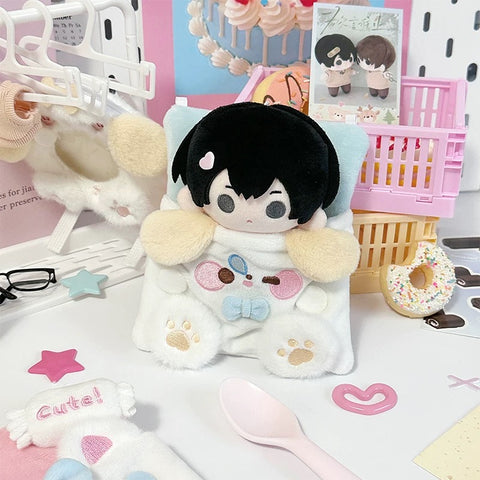［ぬい服］10cm 無属性 ぬいぐるみ用 お洋服【睡袋】