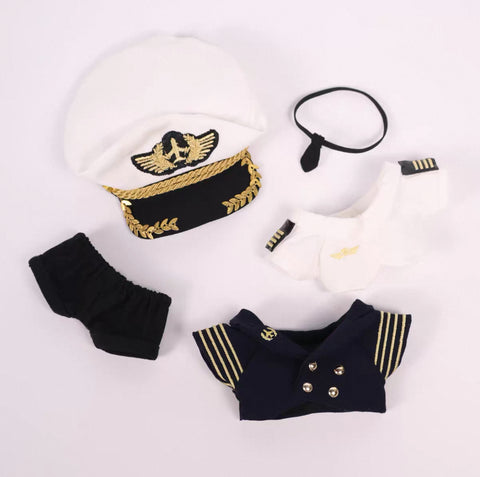 ［ぬい服］10cm 無属性 ぬいぐるみ用 お洋服【指挥官】