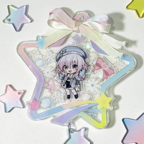 ［推し活グッズ］缶バッジアクリルフレーム 58/75mm【RT78JF】