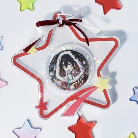 ［推し活グッズ］缶バッジアクリルフレーム 58/75mm【RT78JF】