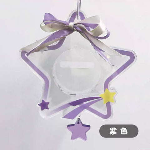 ［推し活グッズ］缶バッジアクリルフレーム 58/75mm【RT78JF】