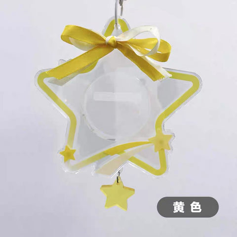 ［推し活グッズ］缶バッジアクリルフレーム 58/75mm【RT78JF】