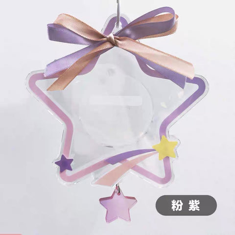 ［推し活グッズ］缶バッジアクリルフレーム 58/75mm【RT78JF】