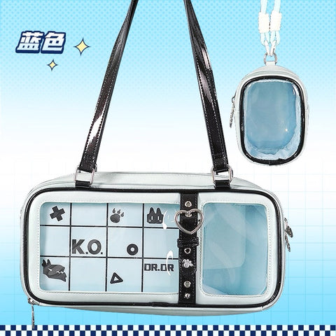 ［バッグ］痛バッグ 2way トートバッグ セット【X6N9J4】