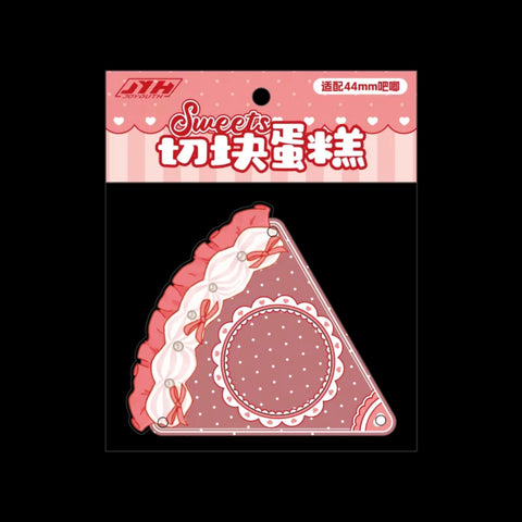 ［推し活グッズ］缶バッジ アクリルフレーム 44/58mm【S6H2H8】