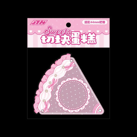 ［推し活グッズ］缶バッジ アクリルフレーム 44/58mm【S6H2H8】