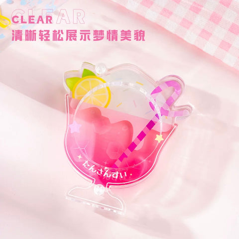 ［推し活グッズ］缶バッジアクリルフレーム 58mm【R1H0J9】