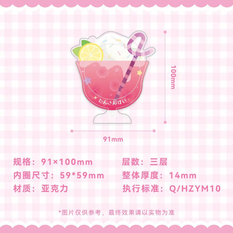 ［推し活グッズ］缶バッジアクリルフレーム 58mm【R1H0J9】