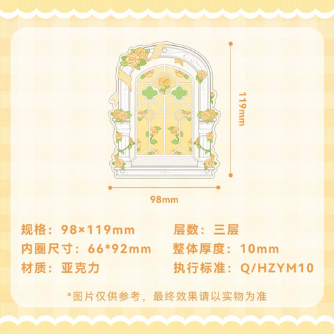 ［推し活グッズ］アクリルフレーム【F2O4H3】