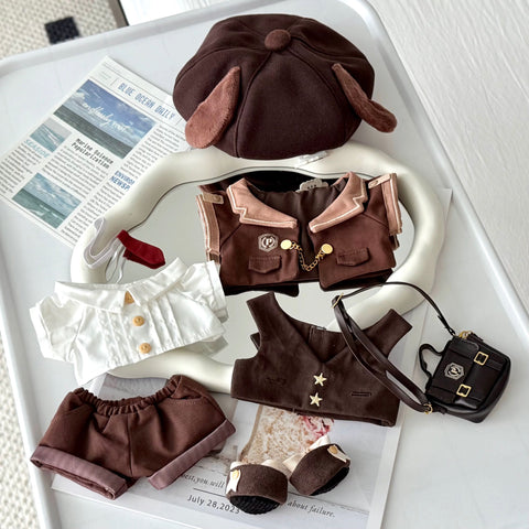 ［ぬい服］20cm 無属性 ぬいぐるみ用 お洋服【puppy】