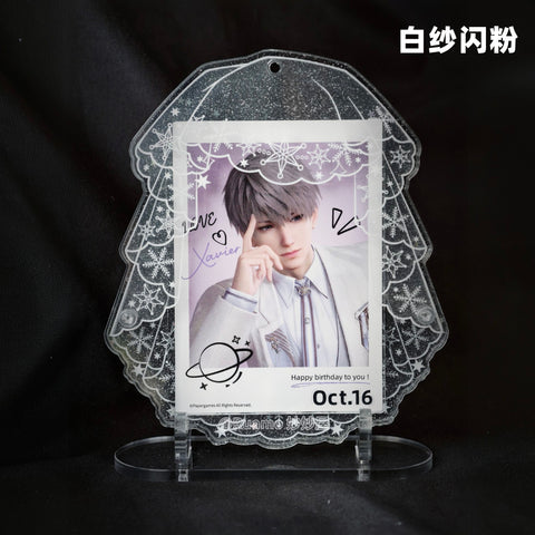 ［推し活グッズ］チェキ用 アクリルフレーム【W6I5G7】
