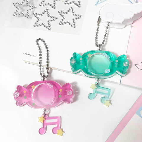 ［推し活グッズ］缶バッジアクリルフレーム 25mm【Q3B8I7】