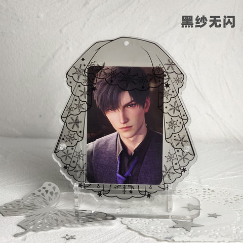［推し活グッズ］チェキ用 アクリルフレーム【W6I5G7】