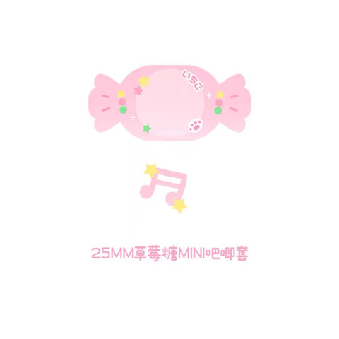 ［推し活グッズ］缶バッジアクリルフレーム 25mm【Q3B8I7】