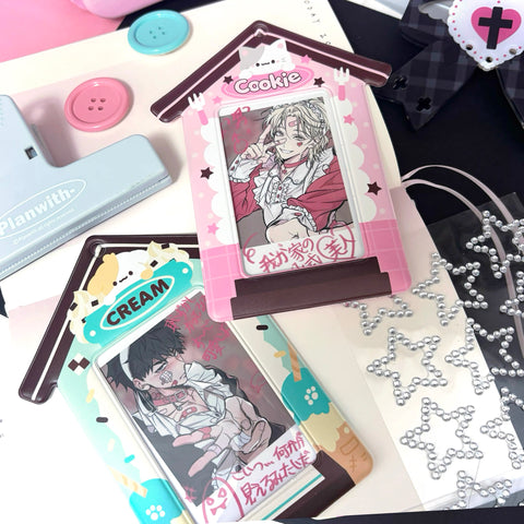 ［推し活グッズ］PVC トレーディングカード用ホルダー【C1F8V8】