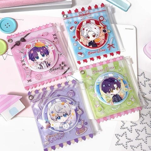 ［推し活グッズ］PVC 缶バッジ カバー【L3E6C2】