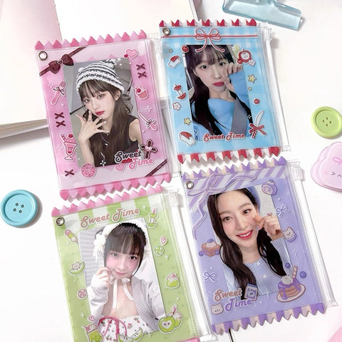 ［推し活グッズ］PVC 缶バッジ カバー【L3E6C2】