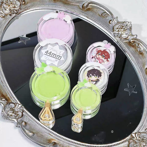 ［推し活グッズ］缶バッジアクリルフレーム 44/32mm【G2C5R5】