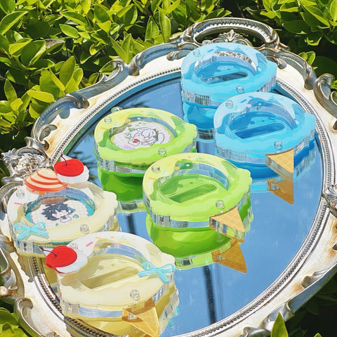 ［推し活グッズ］缶バッジアクリルフレーム 32/44/75mm【K0X4M8】