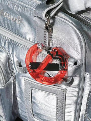 ［推し活グッズ］タバコ禁止 アクリルキーホルダー【H9R3D3】