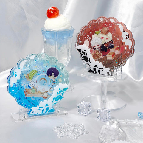 ［推し活グッズ］缶バッジアクリルフレーム 58~75mm【O1R3Z6】
