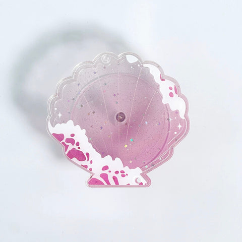 ［推し活グッズ］缶バッジアクリルフレーム 58~75mm【O1R3Z6】