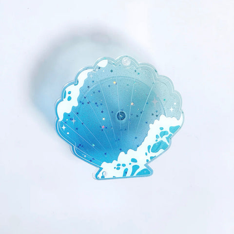 ［推し活グッズ］缶バッジアクリルフレーム 58~75mm【O1R3Z6】